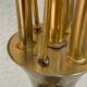 Vintage brass floor lamp with 3 lights, 1960s