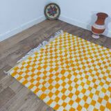 Tapis berbère en laine fait main 246 X 146 CM