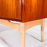 Mid Century Teak & Oak Cabinet, Danish 1950’s