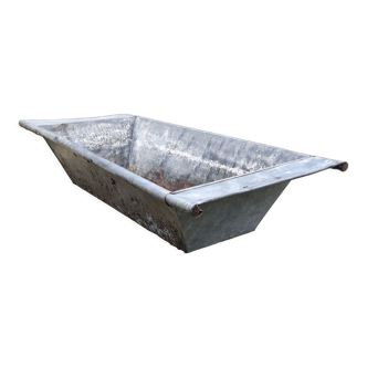 Old zinc trough/vintage planter