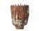 Vase sculpture in chamotte stoneware by François Maréchal, La Borne ceramics.