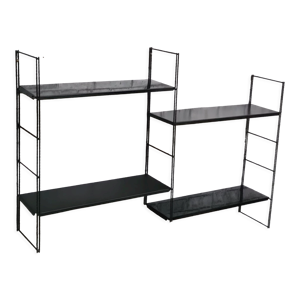 Etagere 1960 a 70 metal 4 tablettes