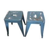 Paire de tabourets Tolix