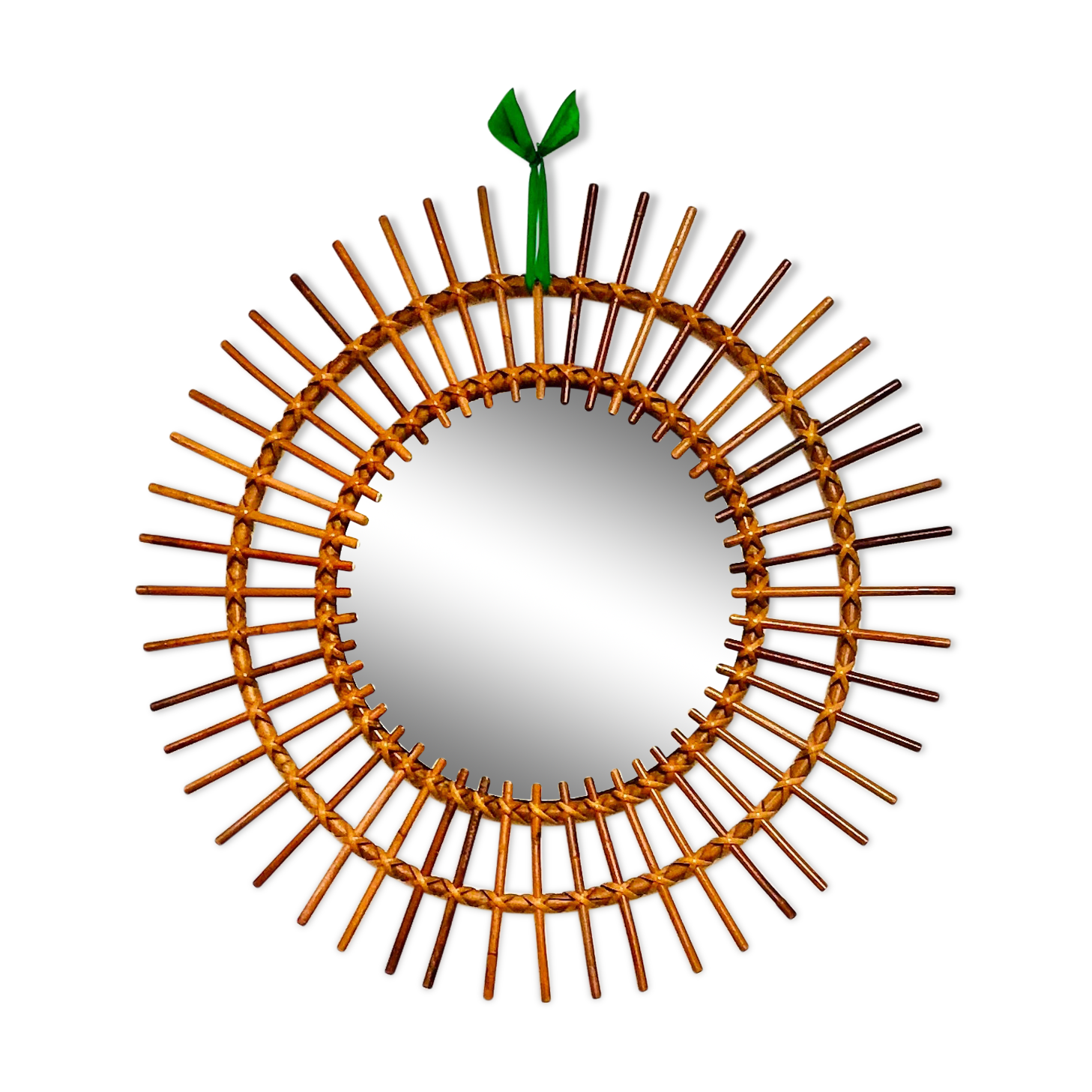 Mirror sun rattan 60cm