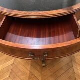 Antique round wooden console