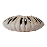 Vase ajouré en céramique vintage