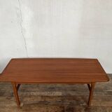 Scandinavian teak coffee table 1960 Denmark