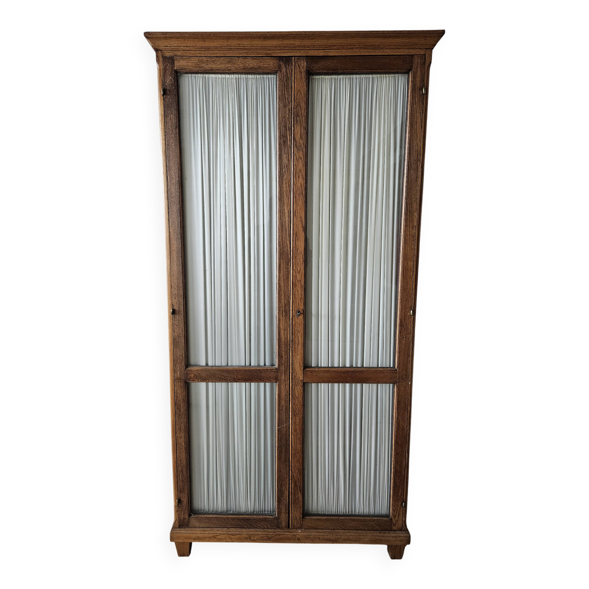 Antique oak administration cabinet