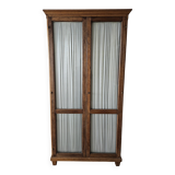 Antique oak administration cabinet