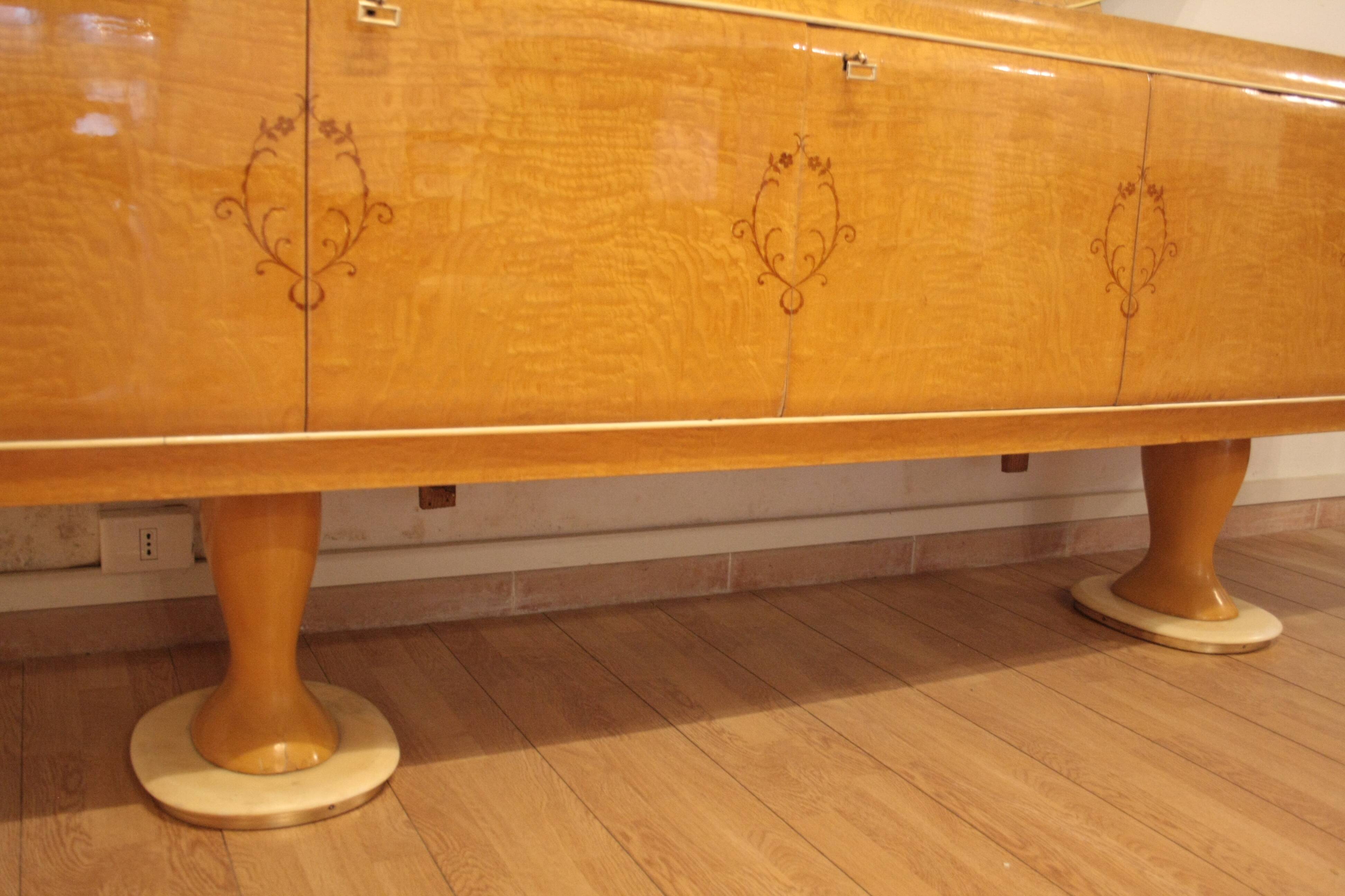 Buffet moderne du milieu du siècle, années 1950