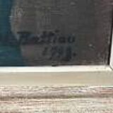 Portrait of a girl. Oil on canvas.