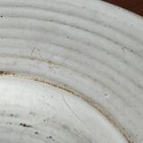 Mid-century modern minimalist studio pottery bowl from Pottestuen Keramik Frederikshavn, 1960s.