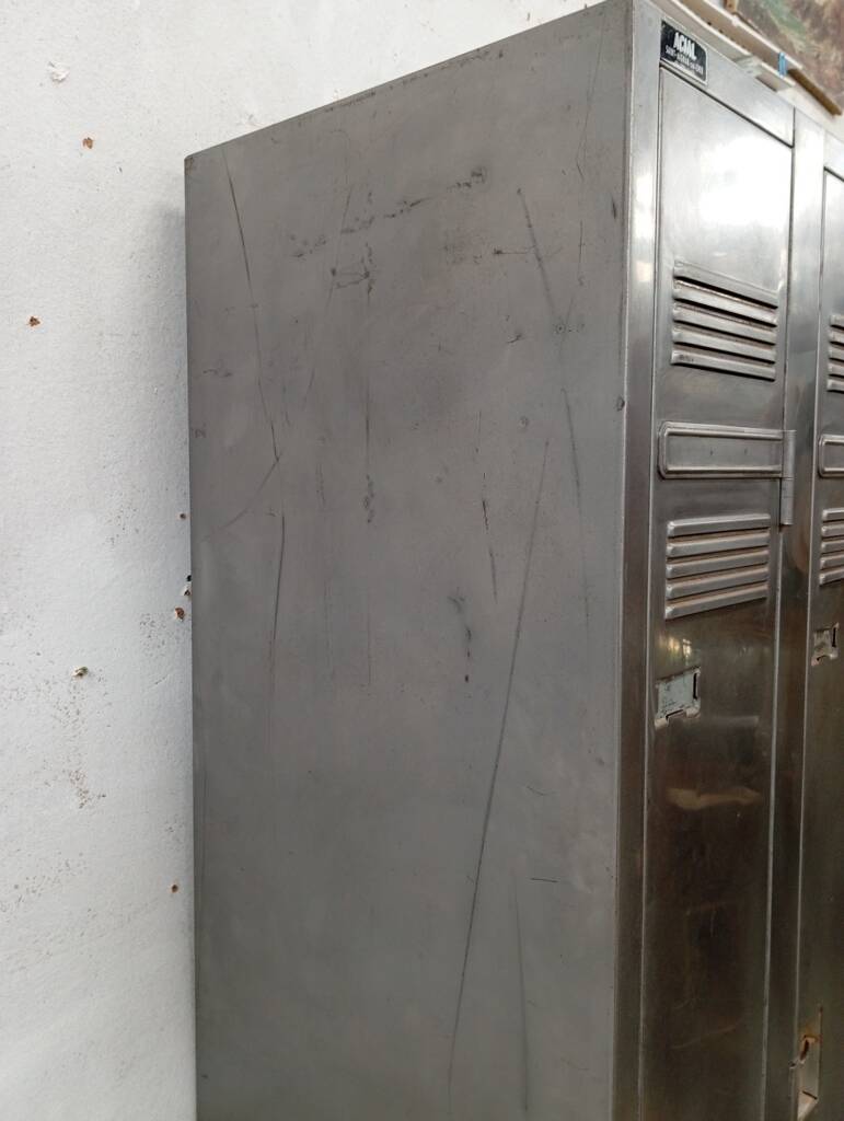 1950s stripped industrial wardrobe