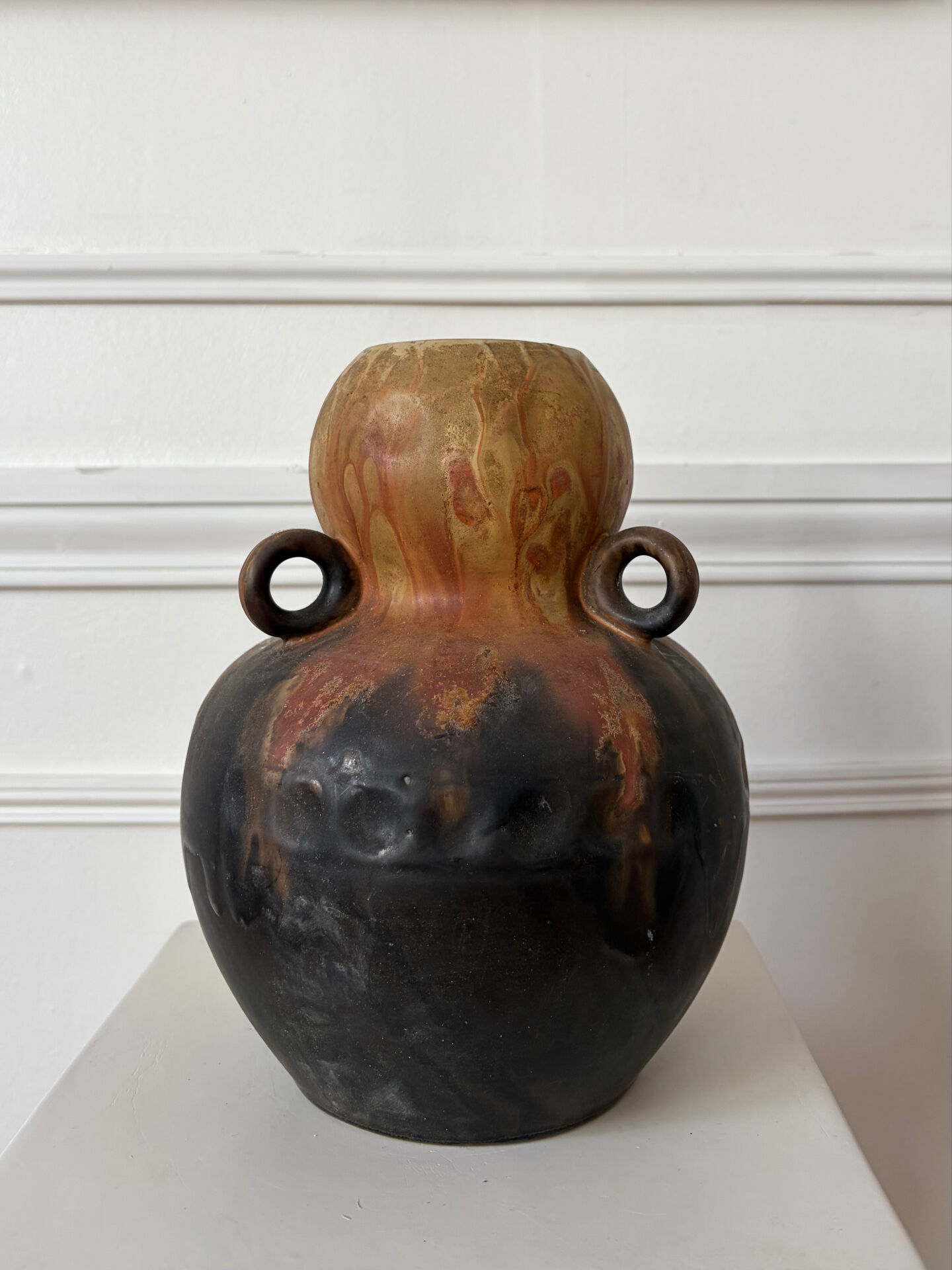 Art ceramic vase by Gilbert Metenier