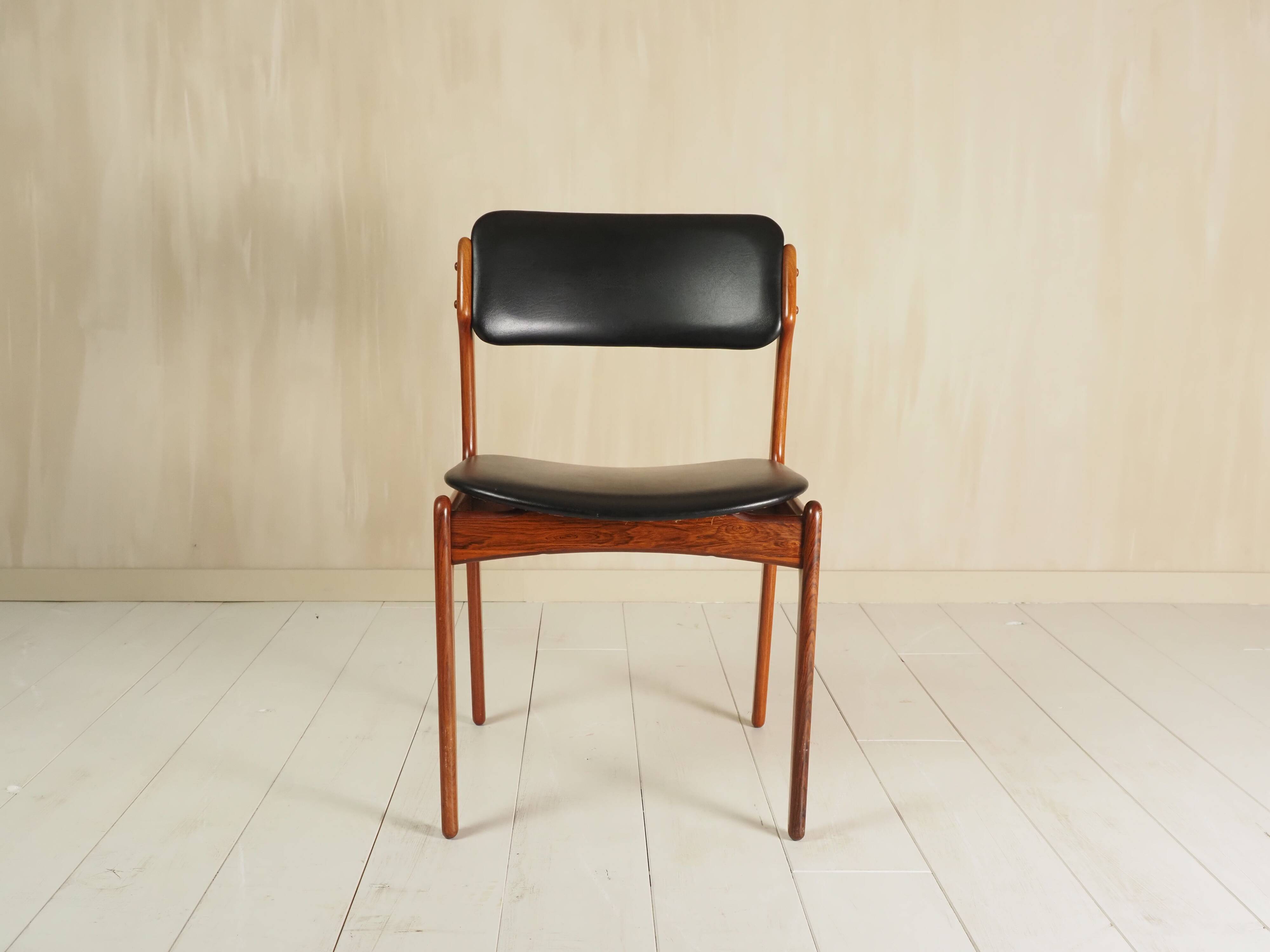 Model 49 dining chairs by Erik Buck for OD Møbler, 1960s