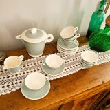 Digoin Sarreguemines coffee service "art deco" model