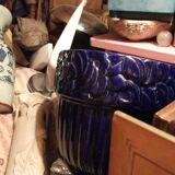 Cache -pot en barbotine vintage