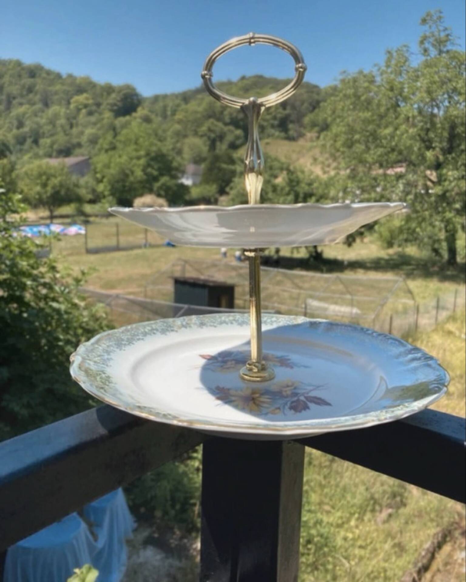 Winterling porcelain cake stand