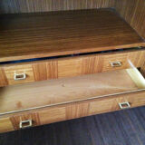 Varnished mahogany buffet 1950/60