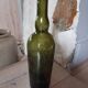 Old thick glass bottle
