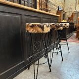 Set of 3 70s Bar Stools