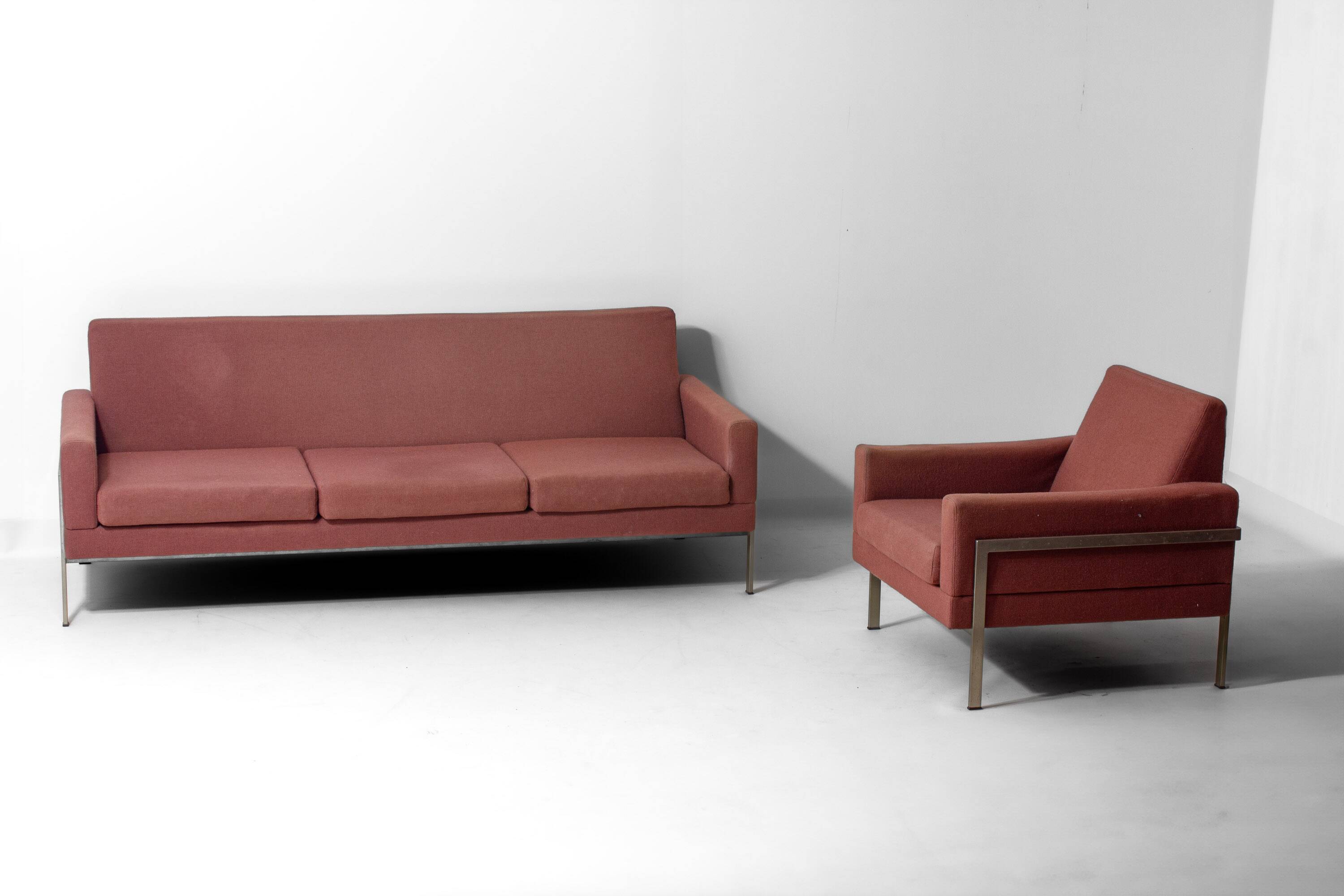 Vintage minimalist Gelderland lounge chair, 1960s