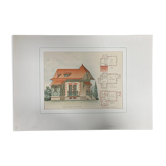 Planche d'architecture