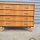 Commode pied compas 1960