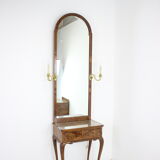 1920s mirror cabinet, Czechoslovakia