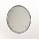 Chrome-plated metal wall mirror, second half of the 20th century