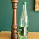 Moulin à poivre vintage en bois H 36,5 cm