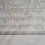 Comparative map of France 1789 and 1815