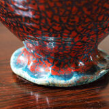 Ceramic pitcher of the potters of Accolay multicolored