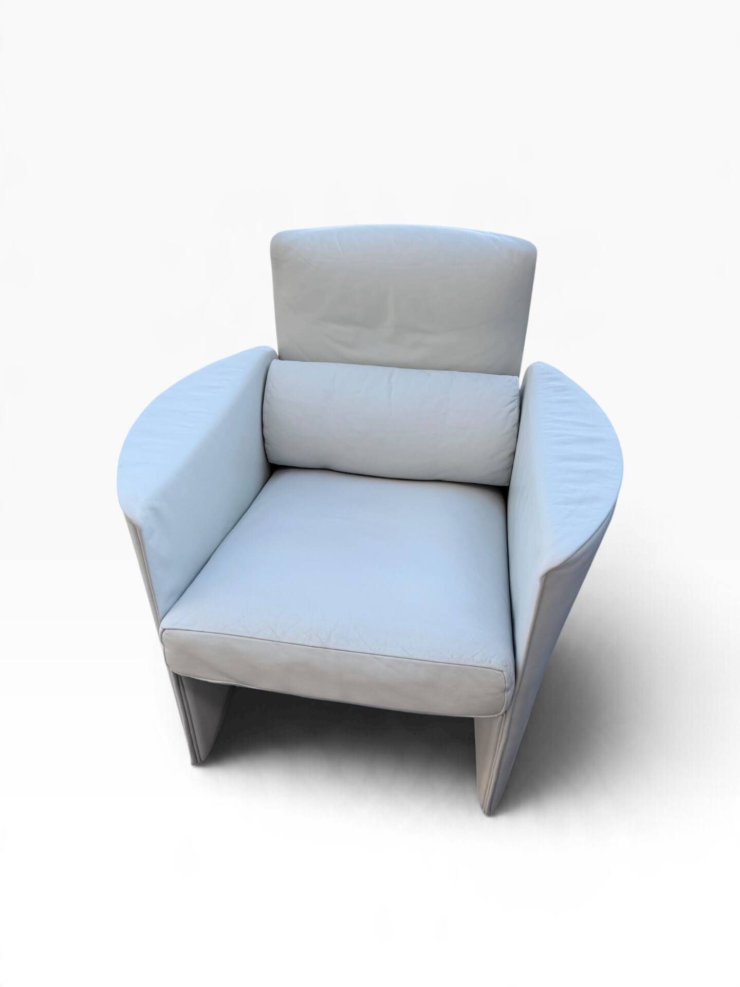 de Sede DS-235 Grey Leather Armchair