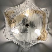 Ensemble Kalmar Murano, plafonnier et appliques