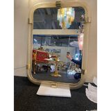 Rectangular "Torciglione" Wall Mirror Murano Glass in Barovier Style