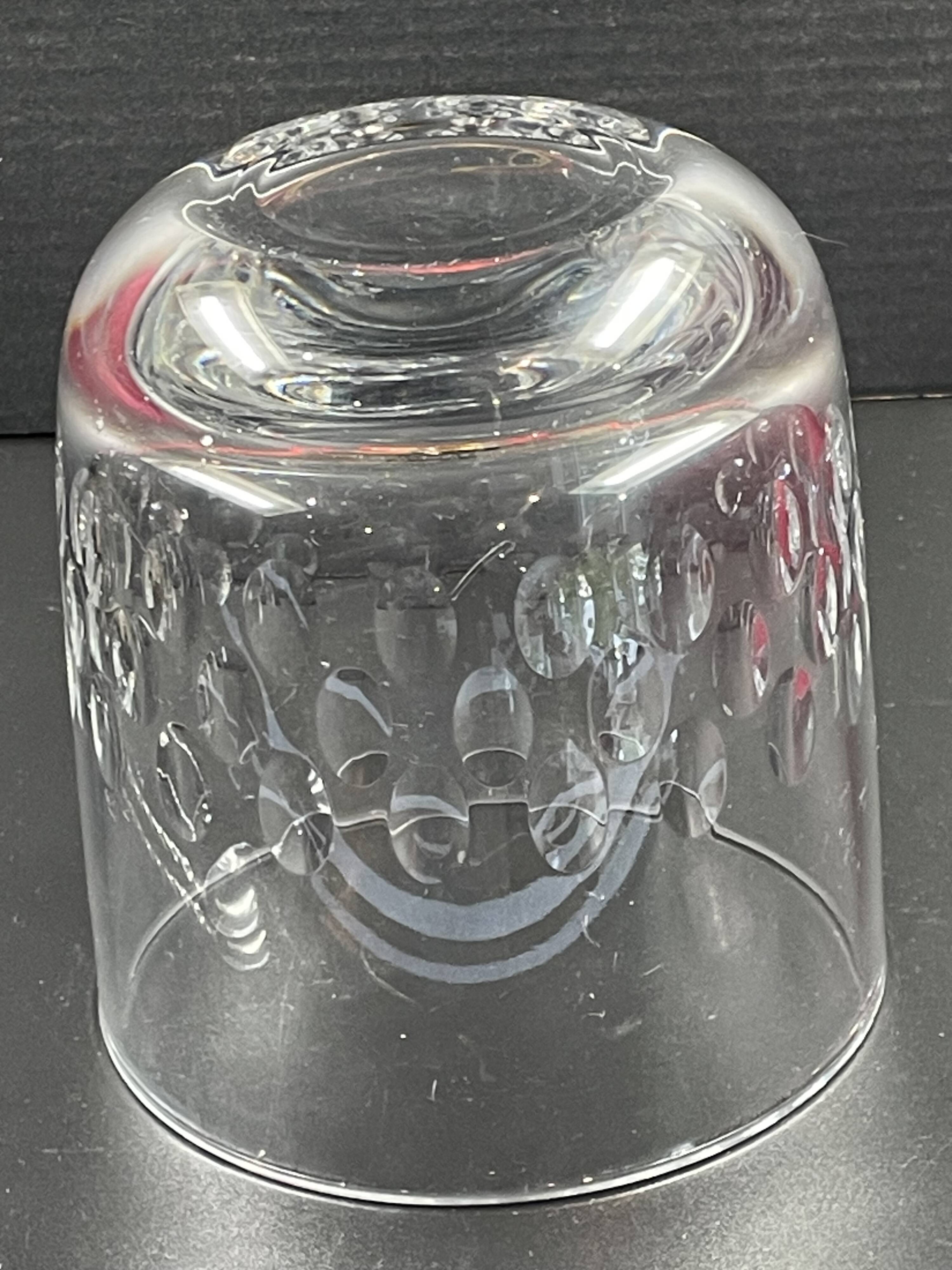 Tableware crystal ice bucket H 15.5 cm, diameter 15 cm