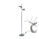 Bauhaus vintage two-light floor lamp