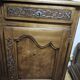 Antique Vendée dresser in solid elm by artisan Chaillou Hermouet.