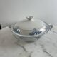 Soup tureen in earthenware Creil and Montereau Labrador pattern