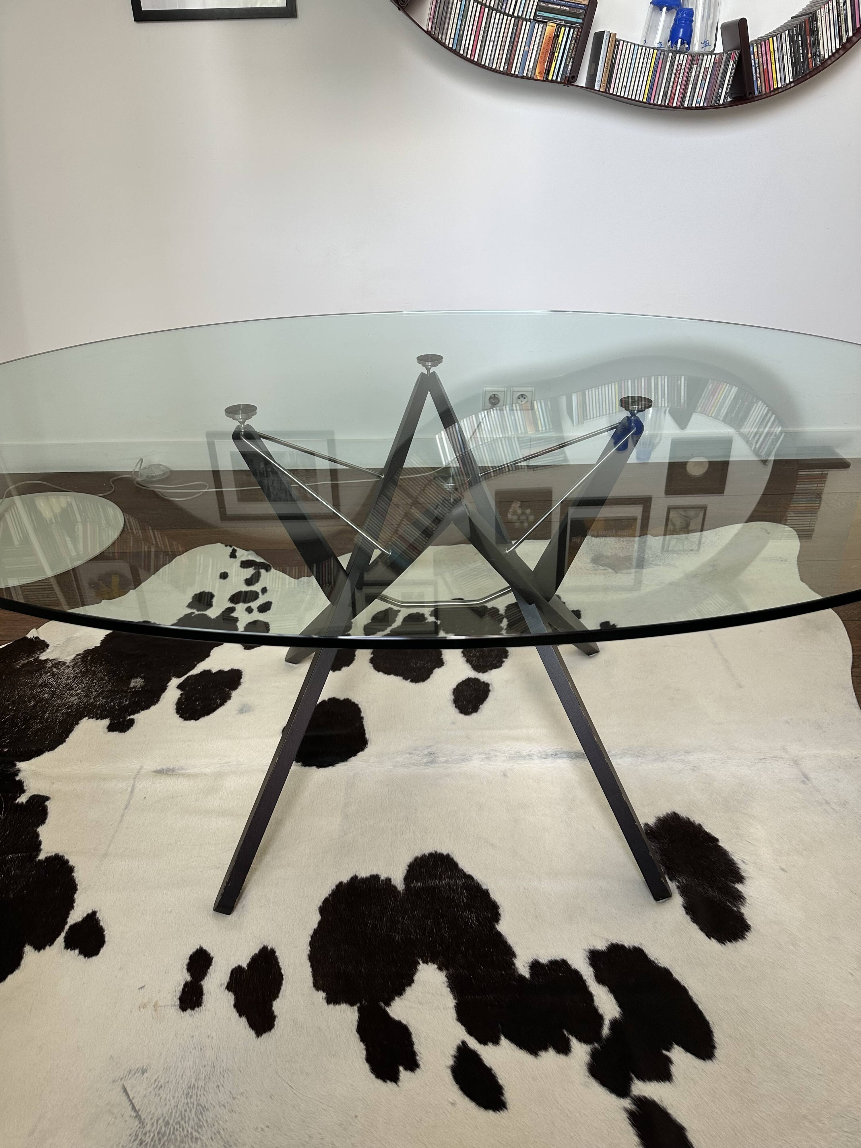 Roberto Barbieri pour ZANOTTA : Table de salle à manger