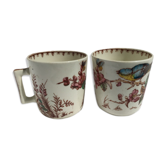 2 coffee Cups K.G. Lunéville