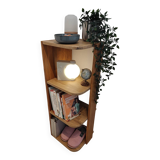 Designer oak shelf – Oak Duo Column