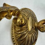 Double gold wall light