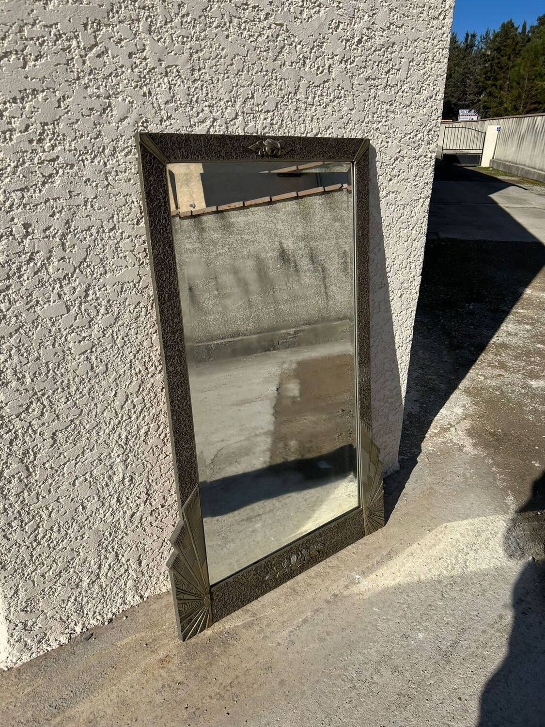 Miroir art déco, 137x87 cm