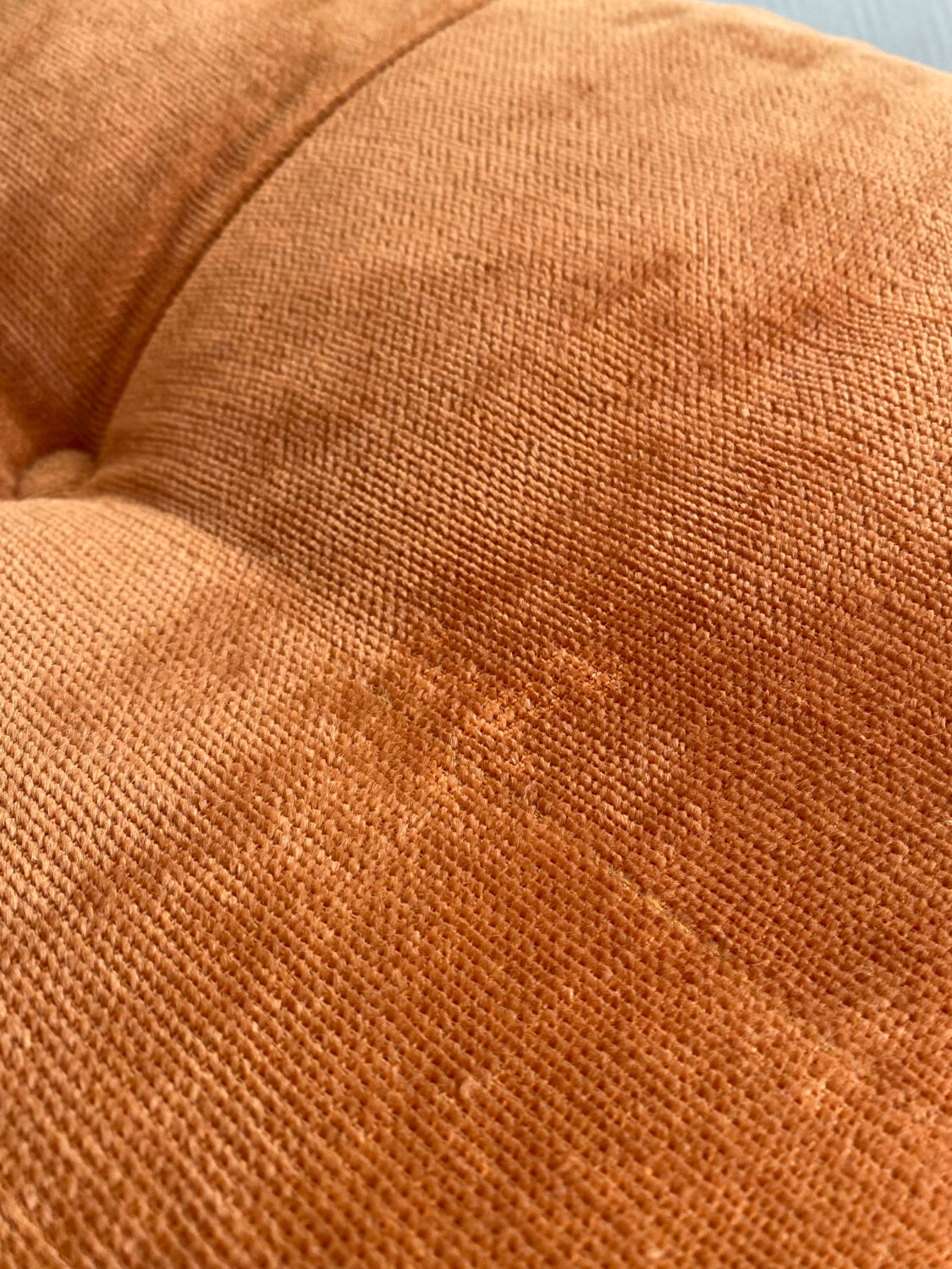 Vintage orange armchairs/sofas