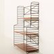 Étagère autoportante String scandinave des années 1960, Suède