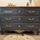 Birch wood chest of drawers