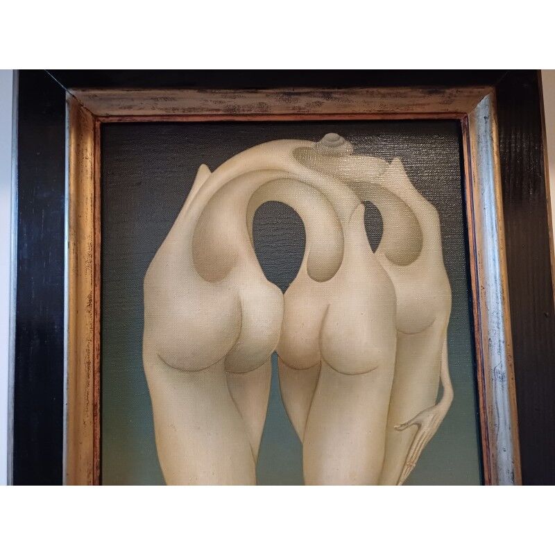 Oil on canvas, J.M. Sostras, 1974