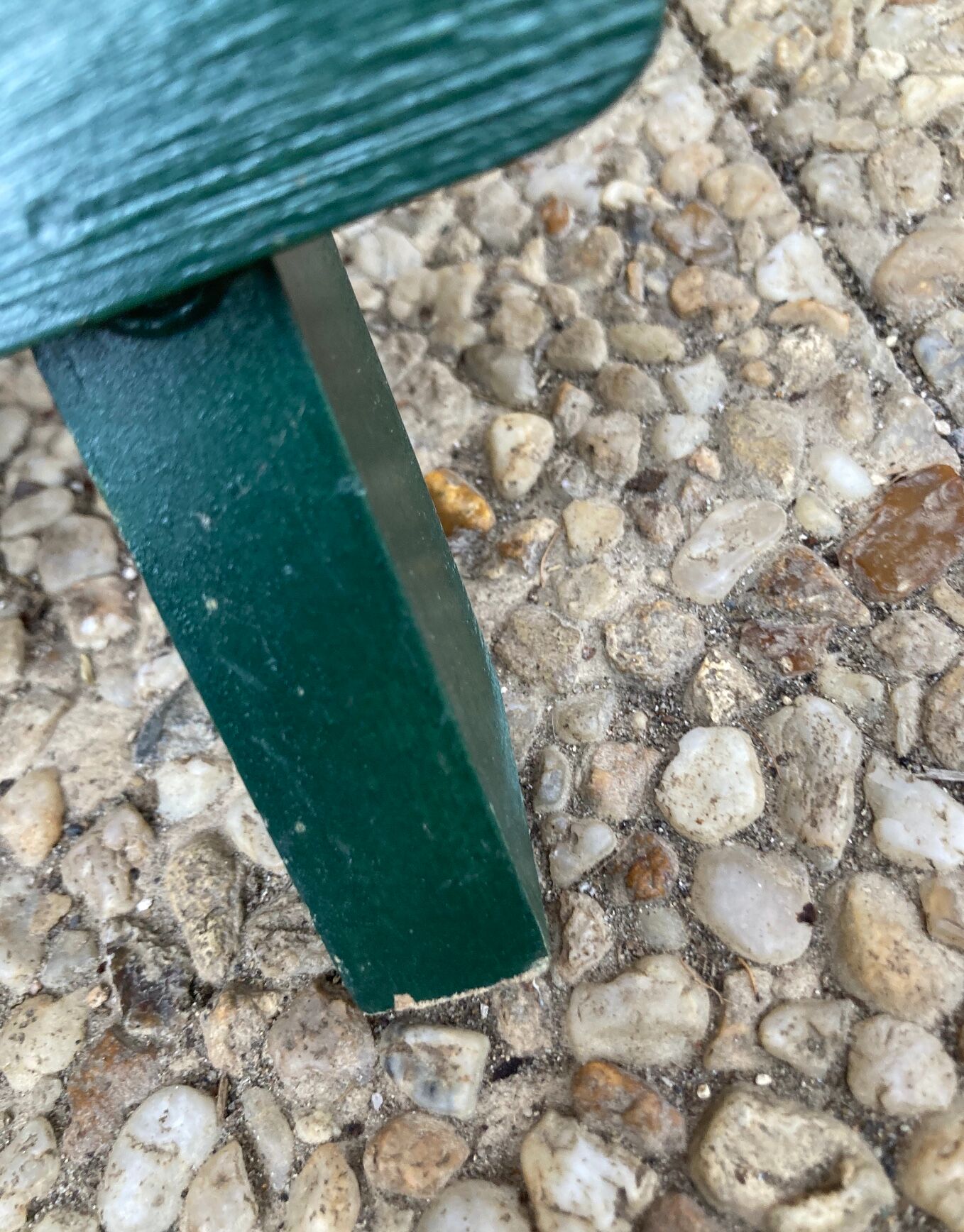 Folding stool in vintage canning